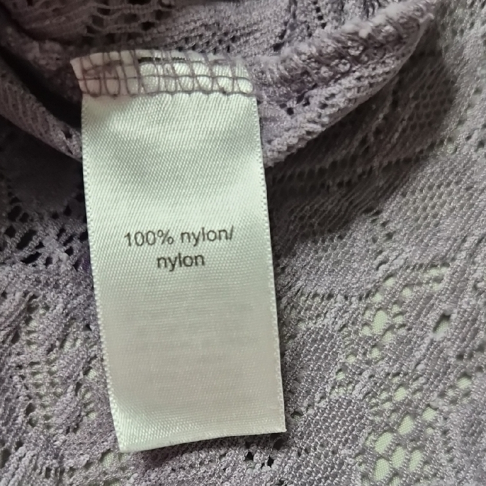 Maurices Lavender Lace Blouse - Picture 7 of 9